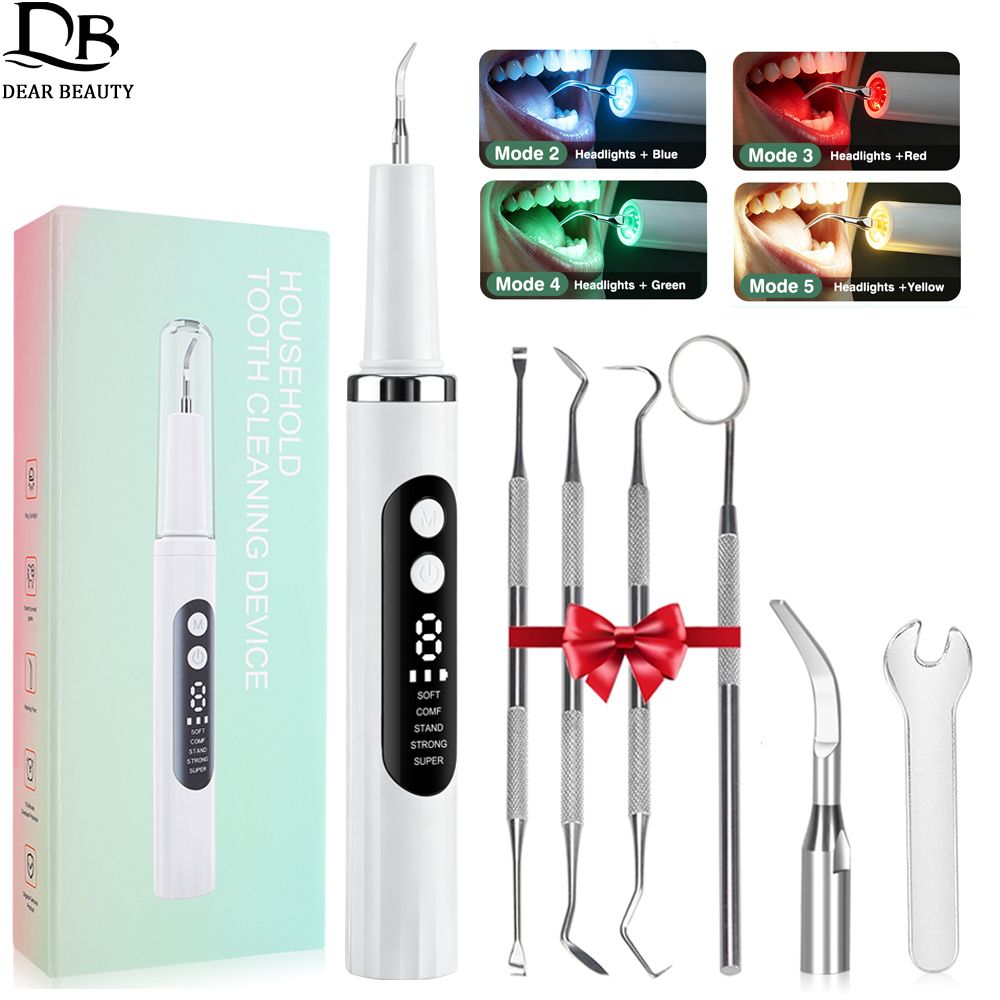 Veterinary Dental Scaler - Electric Tooth Cleaner Ultrasonic Dental Scaler