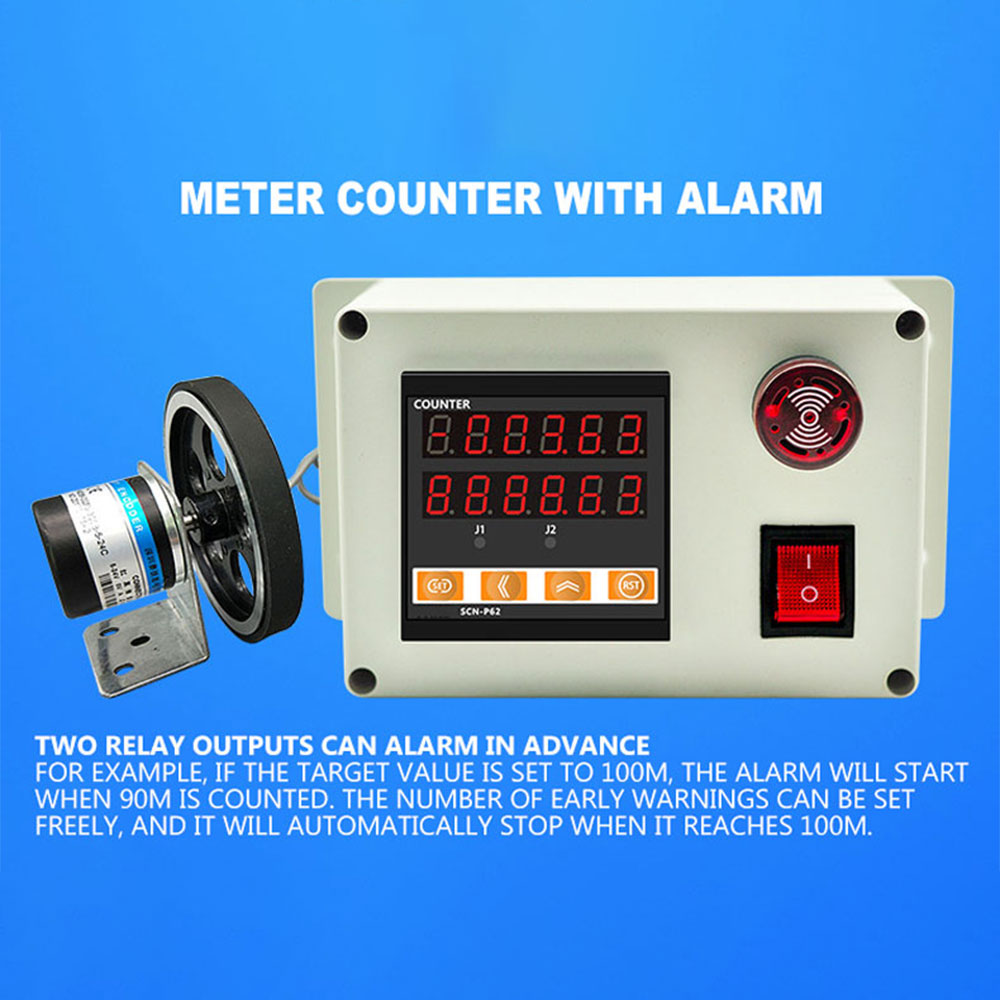 Veterinary Blood Analyzer - New Intelligent Length Meter Counter Roller