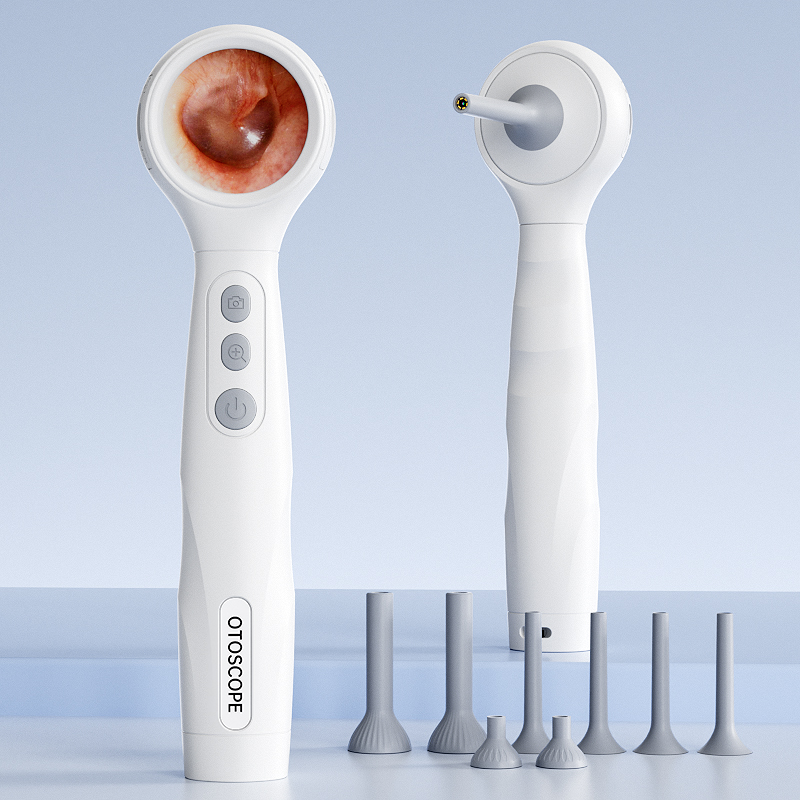 Veterinary Otoscope - Visual Otoscope Camera Handheld Ear Cleaner