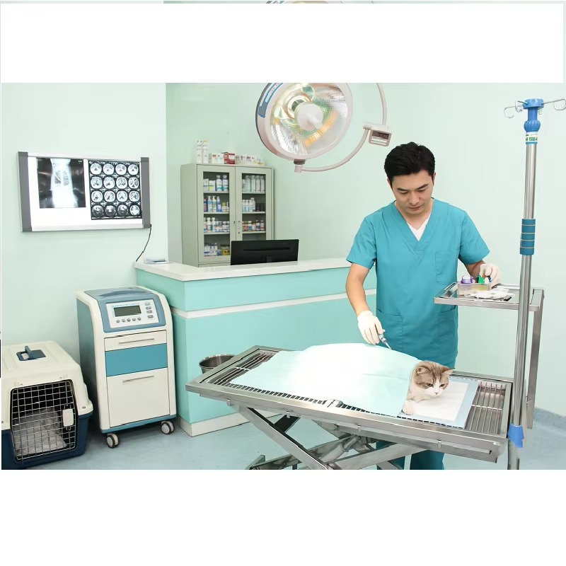 Veterinary Blood Analyzer - Professional Electric Veterinary Operating Table, Foldable