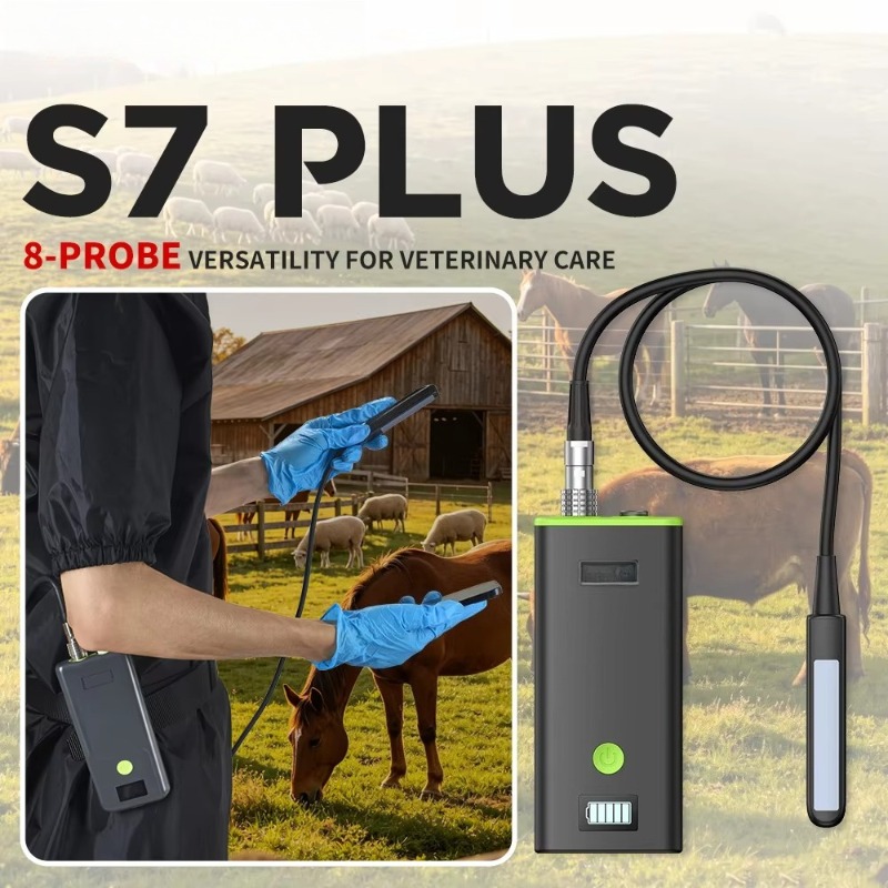 PLUS Rechargeable Wired Handhe - Livestock Ultrasound Pregnancy 评论和价格