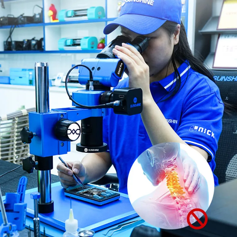 SUNSHINE R360 PRO Electronic T - Veterinary Microscope Binocular 评论和价格