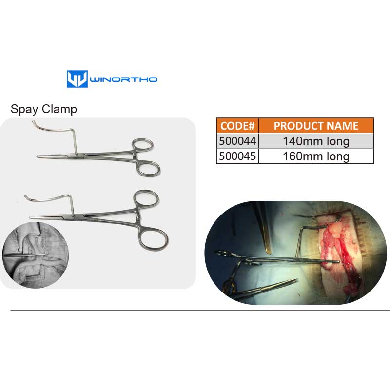 Ovariohysterectomy Spay clamp  - Veterinary Otoscope 评论和价格