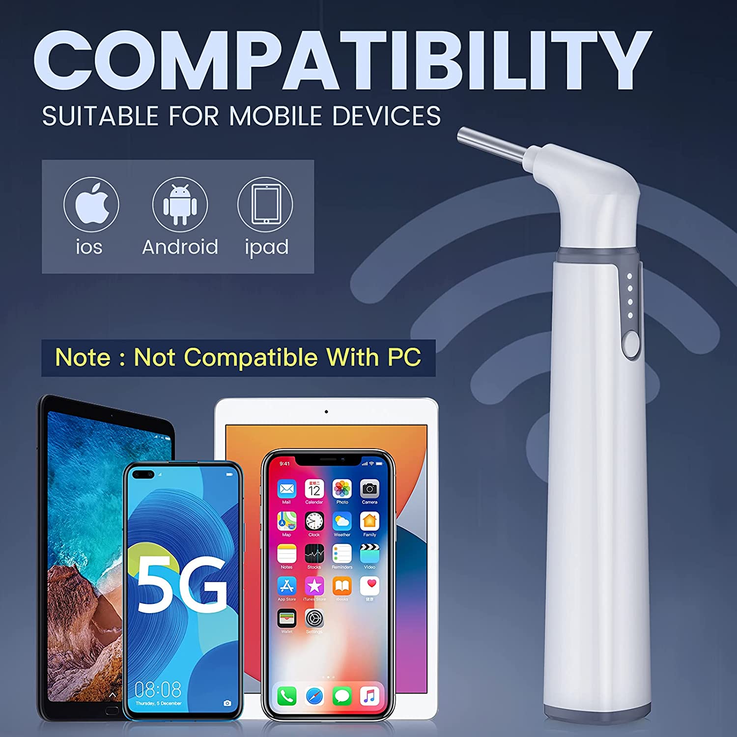 WIFI Digital Otoscope Ear Came - Veterinary Otoscope 评论和价格