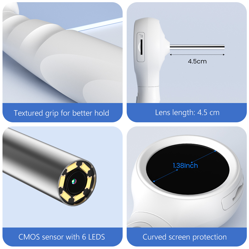 Visual Otoscope Camera Handhel - Veterinary Otoscope 评论和价格