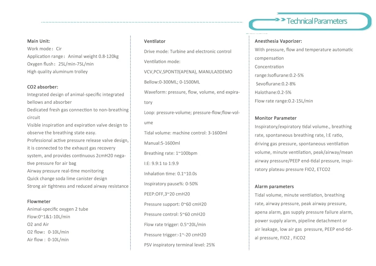 DA1200V9 Intelligent Pet Respi - Veterinary Anesthesia Machine 评论和价格