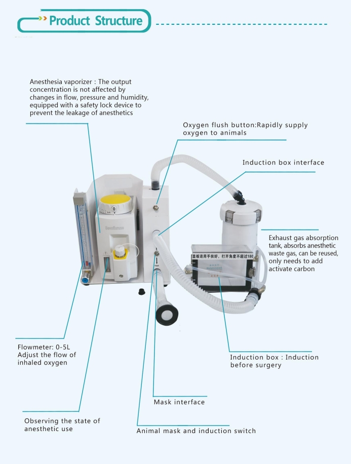 Portable Pet Anaesthesia Machi - Veterinary Anesthesia Machine 评论和价格